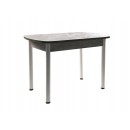 Стол ВВР Раздвижной пластиковый Лавант/белый прямой 110-150/70